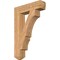 Ekena Millwork Balboa Craftsman Smooth Bracket, Western Red Cedar, 5 1/2"W x 26"D x 38"H BKT06X26X38BOA04SWR - alternate 1